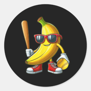 Nana Sungles spelen Softll Grappige Fruit Sport Sp Ronde Sticker