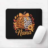 Nana Thanksgiving Leopard Pumpkin Sunflower Coquet Muismat (Met muis)