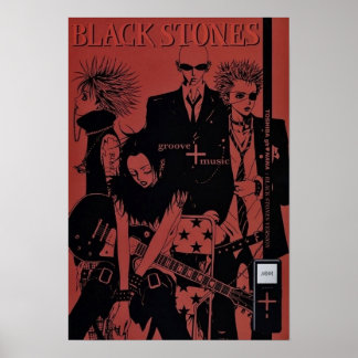 Nana The Black Stones Band Spread 6 Poster