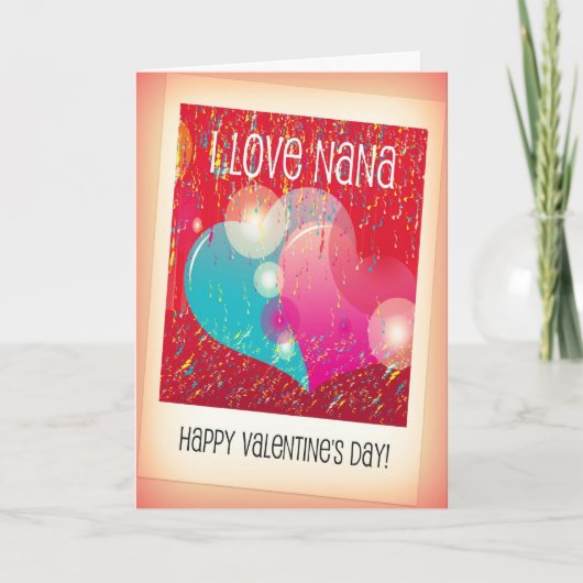 Nana Valentine Card Feestdagen Kaart (Voorkant)