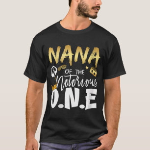 Nana van de beruchte One Old School 1e Hip Hop B T-shirt