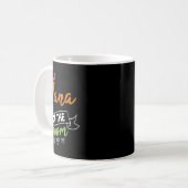 Nana van de bruidegom bruid Happy Wedding Marry Da Koffiemok (Voorkant links)