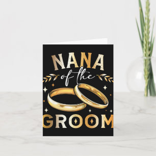 Nana van de bruidegom Nana bruiloft en verloving Kaart