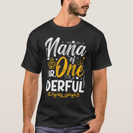 Nana van de heer een prachtige partij bijpassende t-shirt (Voorkant)