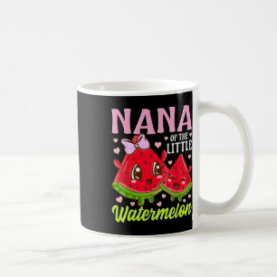 Nana van de kleine watermeloen oma zomer oma koffiemok