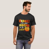 Nana van de Schattigee pompoen in de patch Thanksg T-shirt (Voorkant volledig)