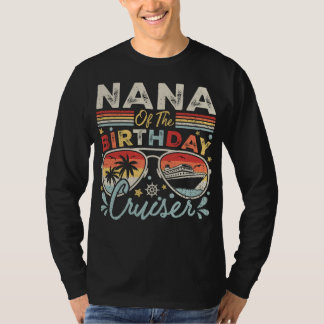 Nana van de Verjaardag Cruiser Vakantie Mannen LS T-shirt