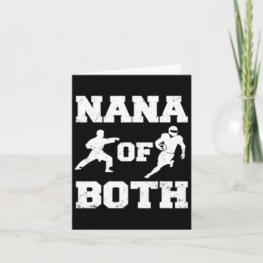 Nana van zowel Funny Football als Karate Nana Kaart (Voorkant)