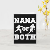 Nana van zowel Funny Football als Karate Nana Kaart (Gele Bloem)