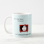 Nana-ware- "No hey, No Hoy" Koffiemok (Links)