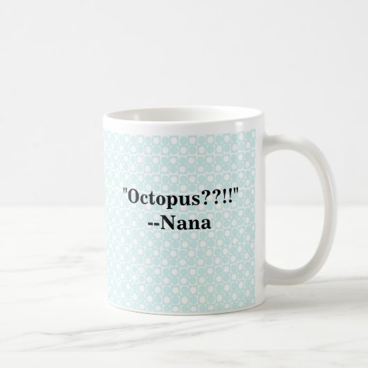 Nana-ware- "Octopus" Koffiemok (Rechts)