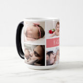 Nana We houden van je foto Collage Magische Mok (Voorkant links)
