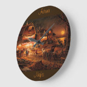 Nanachten oude stijl grote klok (Hoek)