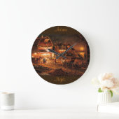 Nanachten oude stijl grote klok (Huis)