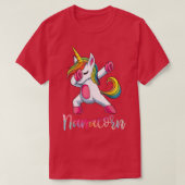 Nanacorn Nana Unicorn , Moederdag Italiaan Grandm T-shirt (Design voorkant)