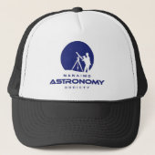 Nanaimo Astronomy Logo Draag Trucker Pet (Voorkant)