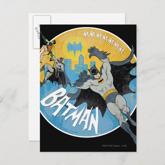 NANANANANA Batman Icon Briefkaart (Voorkant / Achterkant)