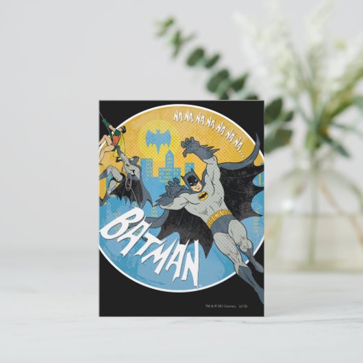 NANANANANA Batman Icon Briefkaart (Staand voorkant)