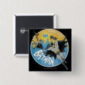 NANANANANA Batman Icon Vierkante Button 5,1 Cm (Voorkant /achterkant)