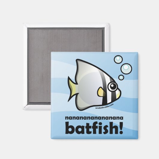 nananananana Batfish. Magneet (Voorkant / Achterkant)