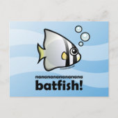 nananananananana Batfish! Briefkaart (Voorkant)