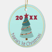 Nana's 1e Christmas Photo Ornament (Links)