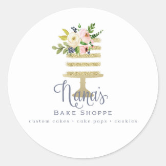 Nana's Bake Shoppe Ronde Sticker