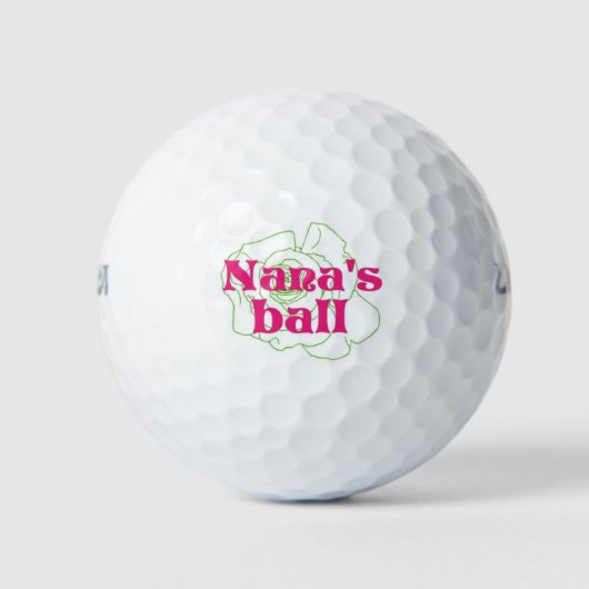 Nana's Ball Golfballen (Voorkant)