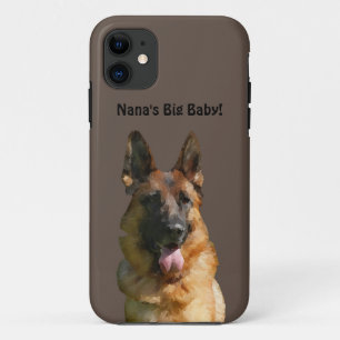 Nana's Big Baby German Shepherd Phone Case