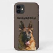 Nana's Big Baby German Shepherd Phone Case (Achterkant)