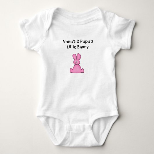 Nana's en Papa's Little Bunny T-shirts en geschenk (Voorkant)