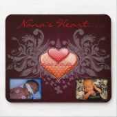 Nana's hart Mousepad Muismat (Voorkant)