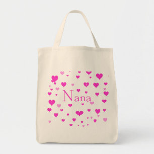 Nana's harten Canvas tas