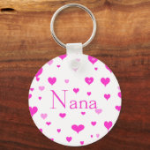 Nana's harten Sleutelhanger (Voorkant)
