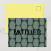 Nana's hartenmoeder briefkaart (Voorkant / Achterkant)