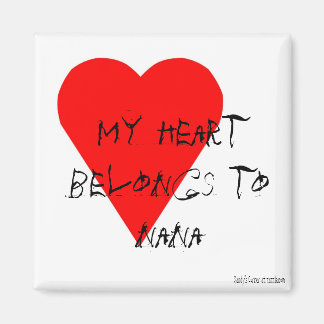 Nana's hartmagneet magneet