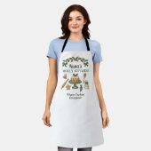 Nana's Holly Kitchen — Kerstkoekjes Schort (Gedragen)