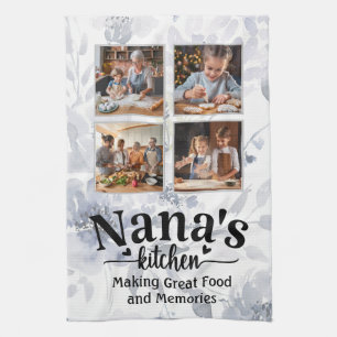 Nana's keuken aangepaste foto's theedoek