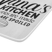 Nana's keuken glas snijplank (Hoek)