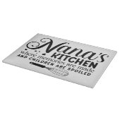 Nana's keuken glas snijplank (Hoek)
