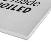 Nana's keuken glas snijplank (Hoek)