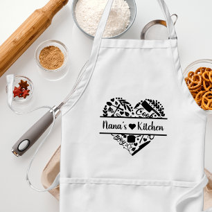 Nana's Keuken Hart Schort