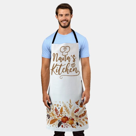 Nanas keuken schort (Gedragen)