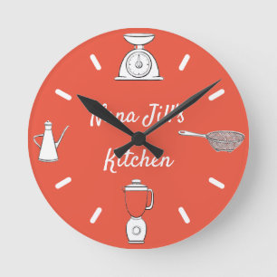 'Nana's Keuken Wandklok