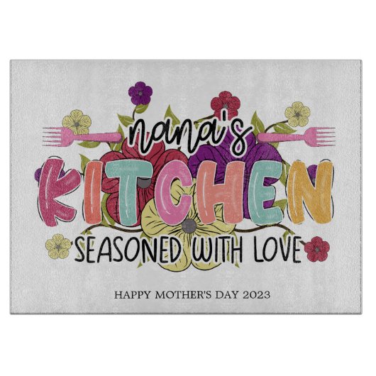 Nana's Keukensnijraad Snijplank (Voorkant)