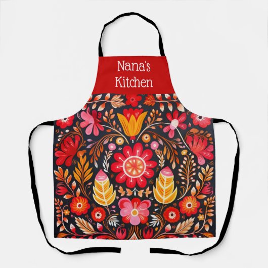 Nana's Kitchen Apron Schort (Voorkant)