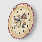 Nana's Kitchen cartoon muur klok (Hoek)