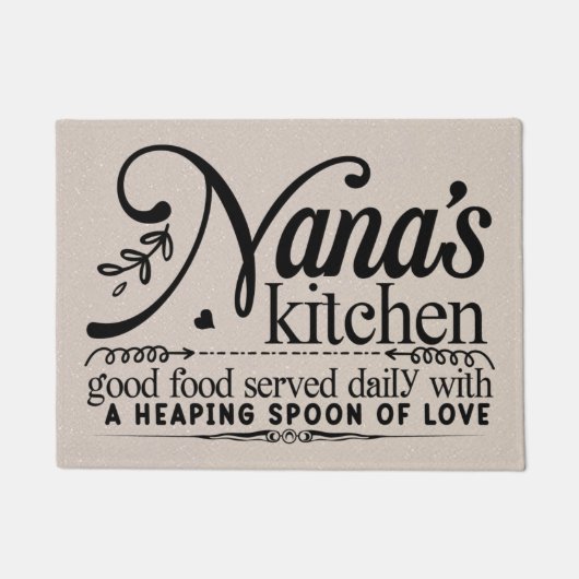 Nana's Kitchen Doormat Deurmat (Voorkant)