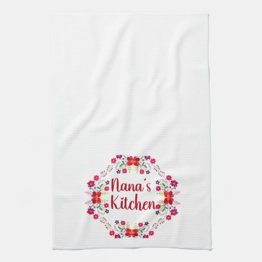 Nana's Kitchen Floral Theedoek (Verticaal)