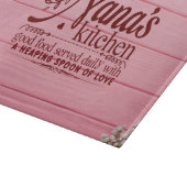 Nana's Kitchen Goed eten dagelijks geserveerd met  Snijplank (Hoek)